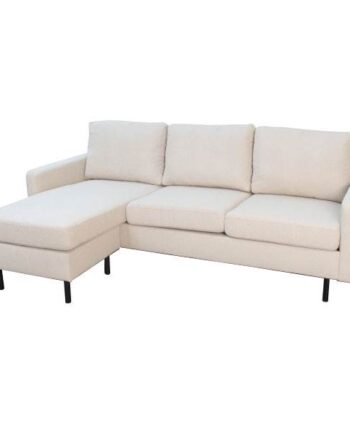 Erling Christensen Møbler Sindal   Pers  Sofa Med Chaiselong Sand : Erling Christensen Møbler  : Erling Christensen Møbler