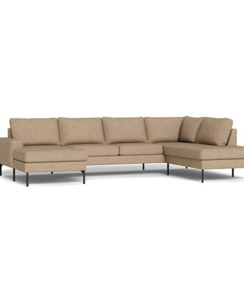 Erling Christensen Møbler Sindal Sofa Med Chaiselong Og Open-end : Erling Christensen Møbler  : Erling Christensen Møbler