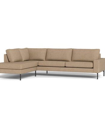 Erling Christensen Møbler Sindal Sofa Med Open-end Beige Brown : Erling Christensen Møbler  : Erling Christensen Møbler
