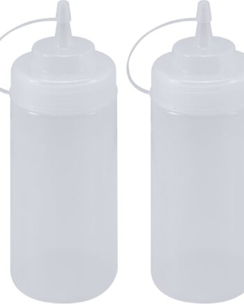 Essentials Squeeze Flaske Med Låg  -pak 490 Ml