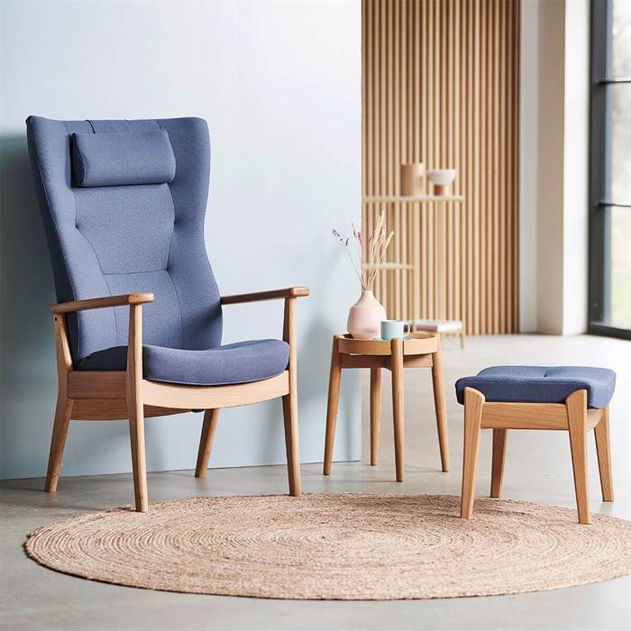 Farstrup Furniture Farstrup Comfort Plus 5960 Lænestol  Med Skammel : Erling Christensen Møbler  : Erling Christensen Møbler