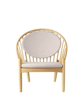 Fdb Møbler J166 Jørna Lænestol Beige  : Erling Christensen Møbler