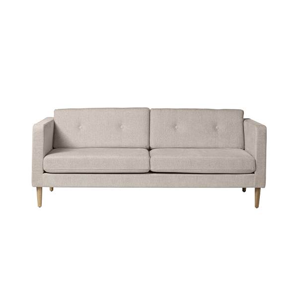Fdb Møbler L42 Firhøj     Pers  Sofa Tangent   Massiv Eg