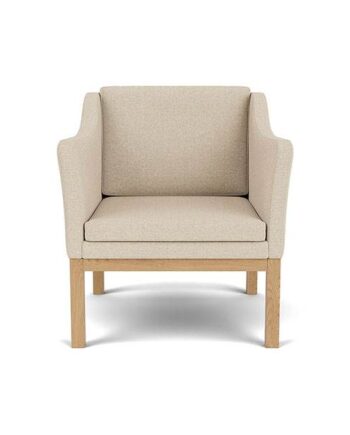 Fdb Møbler L46 Mogens Koch Lænestol Beige  : Erling Christensen Møbler