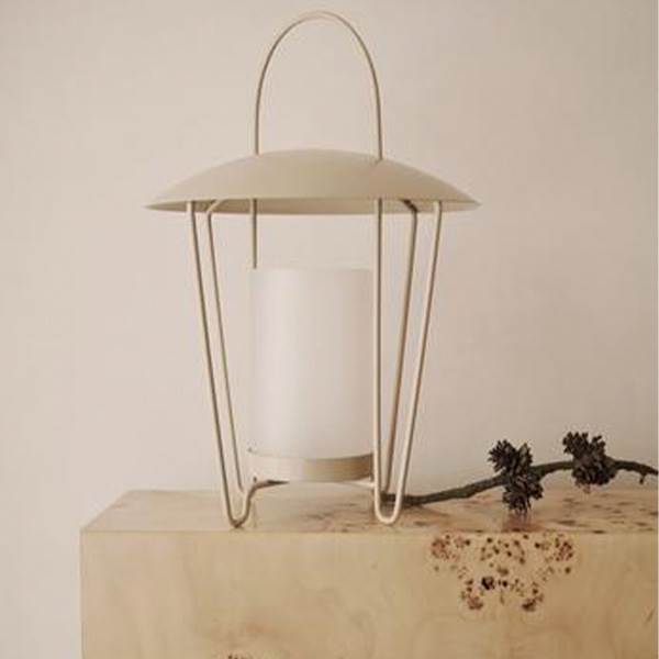 Ferm Living Abri Lantern Cashmere  : Erling Christensen Møbler