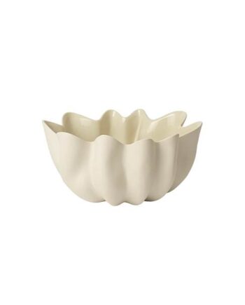 Ferm Living Nium Bowl  36 Cm Off White  : Erling Christensen Møbler