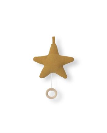Ferm Living Star Music Mobile Mustard  : Erling Christensen Møbler