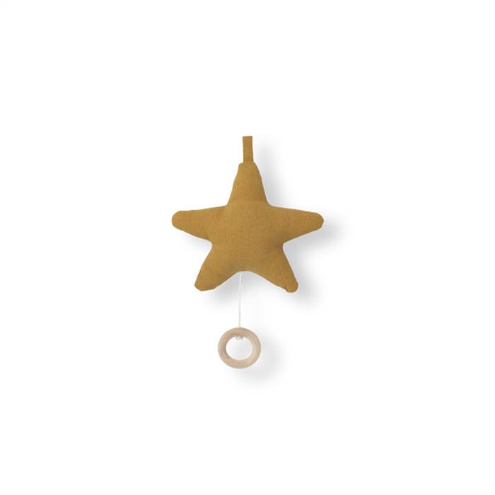 Ferm Living Star Music Mobile Mustard  : Erling Christensen Møbler