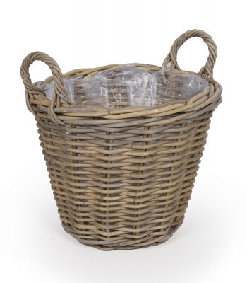 Fletkurv Naturrattan  :35 Cm
