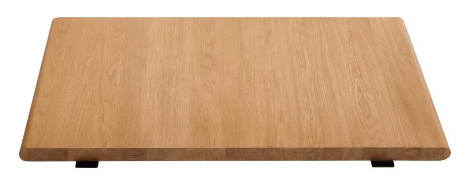 Flow Tillægsplade Natur Egetræsfinér 95x45