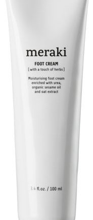 Fodcreme Meraki Foot 100 Ml   Fugtgivende Med Karbamid  økologisk Sesamolie   Havreekstrakt  Beroligende Urte-duft
