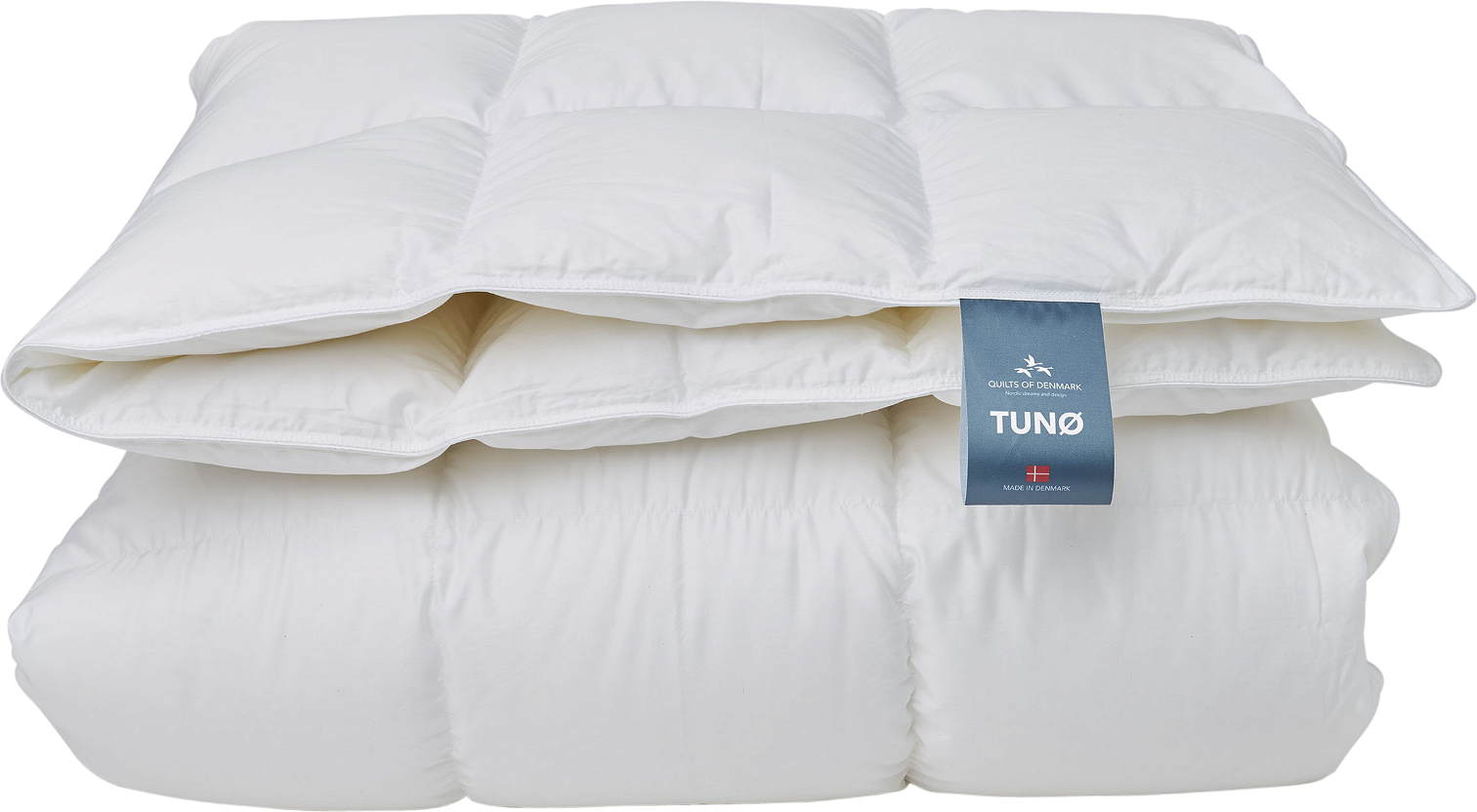 Gåsedunsdyne Quilts Of Denmark Tunø Lun Sengedyne 140x200 Cm Lyocell-bomuld Satin Oeko-tex