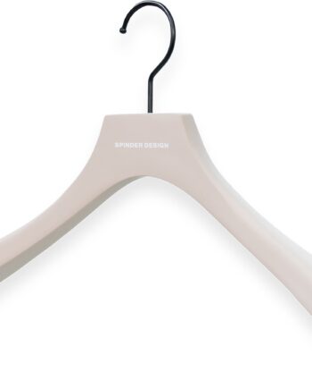 Garderobebøjle Spinder Design Lotus   Træ Med Gummibelægning Taupe 45 Cm Bred