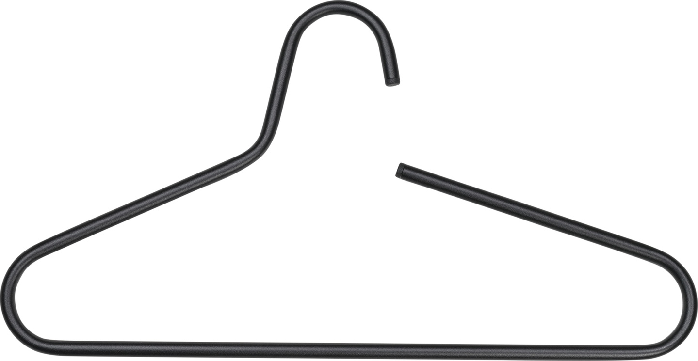Garderobebøjler Spinder Design Victorie -pak Stål Mat Sort B42 Cm