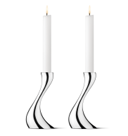 Georg Jensen Cobra Lysestage  Lille   Stk   : Erling Christensen Møbler