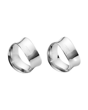 Georg Jensen Cobra Servietringe    Stk  : Erling Christensen Møbler