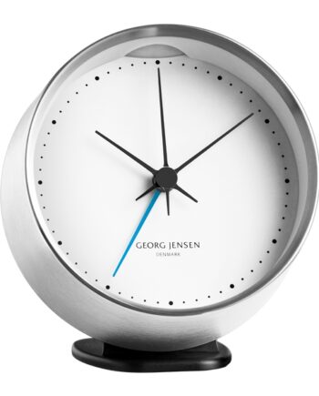 Georg Jensen Henning Koppel Alarm Ur Med Holder   10 Cm   : Erling Christensen Møbler