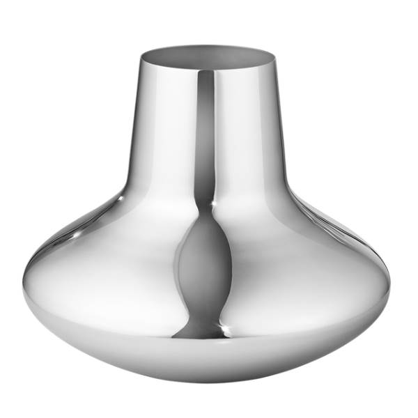 Georg Jensen Henning Koppel Vase  Mellem  : Erling Christensen Møbler