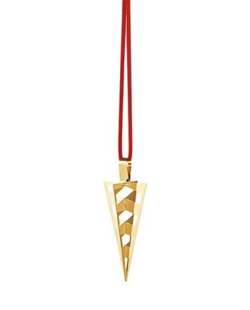 Georg Jensen 2025 Juleornament  Kræmmerhus Forgyldt  : Erling Christensen Møbler