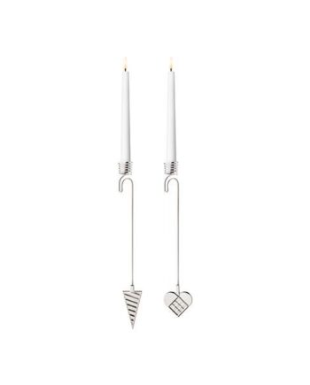 Georg Jensen 2025 Lyseholder  Hjerte   Kræmmerhus Palladium  : Erling Christensen Møbler