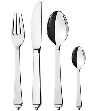 Georg Jensen Pyramide Bestiksæt   Dele  : Erling Christensen Møbler
