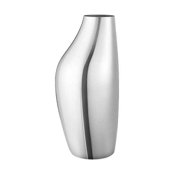 Georg Jensen Sky Gulvvase Stål  : Erling Christensen Møbler