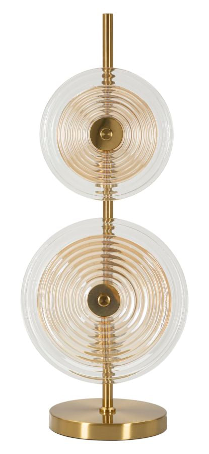 Glam Bord   Glas Og Jern   25x63 Cm