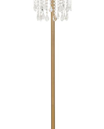 Glam Gulvlampe   Jern Og Plast   40x165 Cm