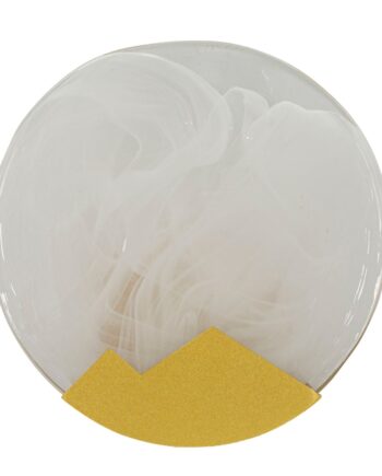 Glam Lampe   Glas Og Jern   20x10 Cm