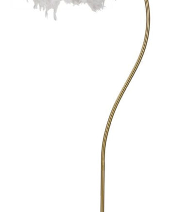 Glam Lampe   Jern Og Plast   60x33x170 Cm