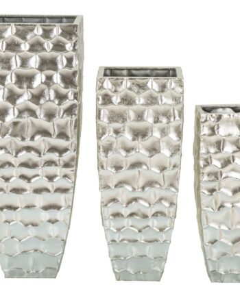 Glam Vaser   Jern   38x1x90  30x5x75  24x8x62 Cm