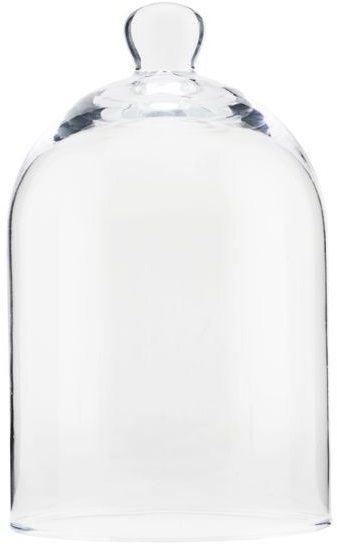 Glasklokke Meraki Domie ø12   H19   Cm   Elegant Displayboks Til Duftlys Og Dekoration
