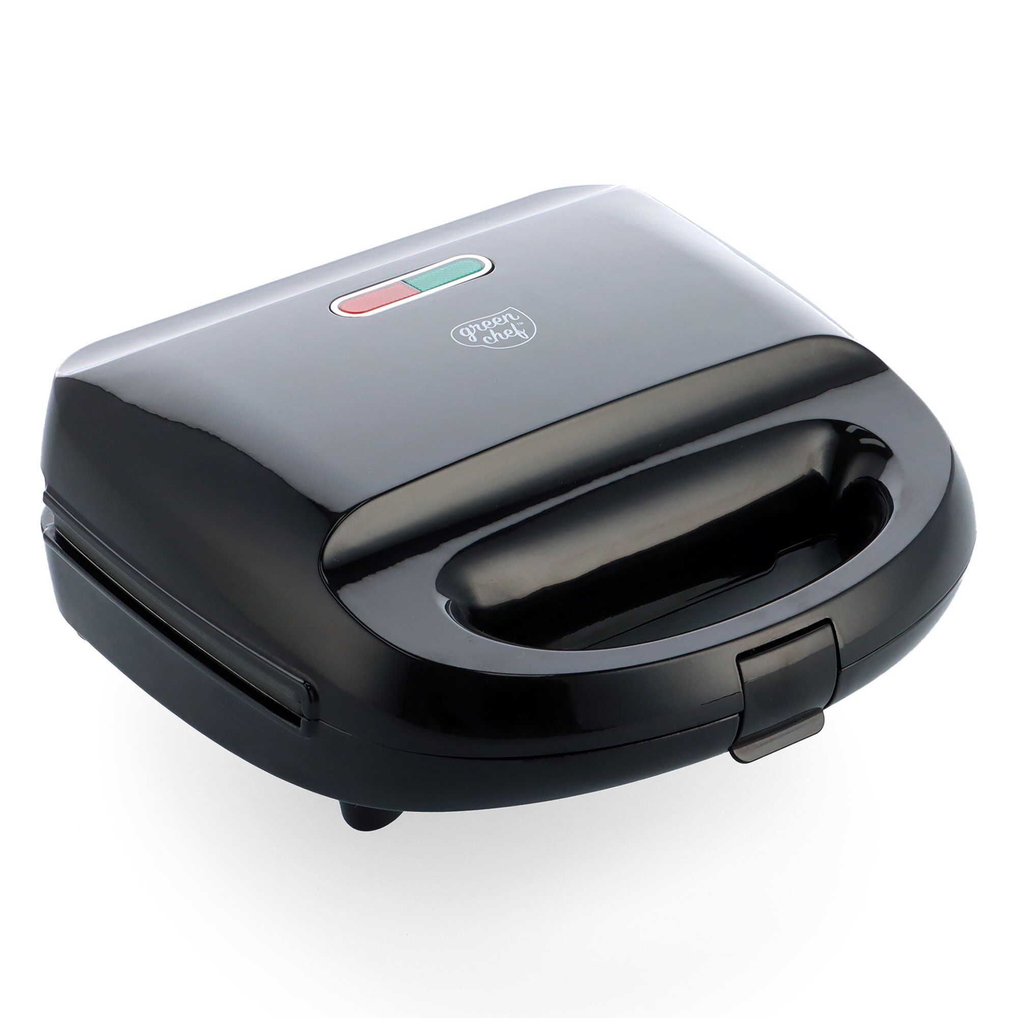 Greenchef  - -  Sandwichgrill Vaffeljern  Black