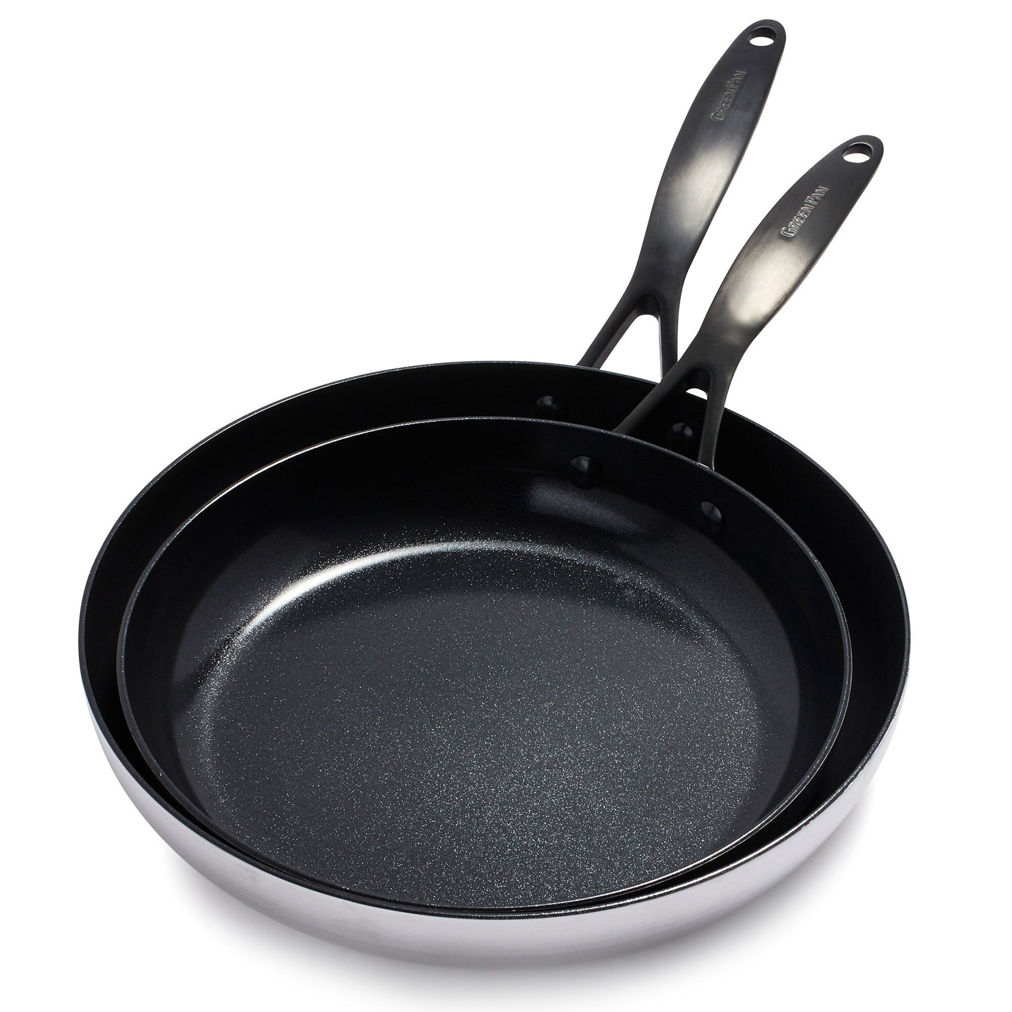 Greenpan Venice Pro Noir Stegepandesæt 26   30 Cm