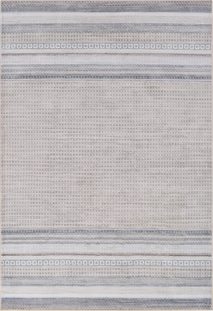 Gulvtæppe Loomery Cashmere Beige Grå 120ã 170 Cm Polyester Med Cashmere-look
