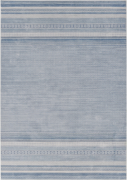 Gulvtæppe Loomery Cashmere Lyseblå Polyester 60x100 Cm