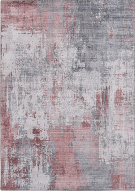 Gulvtæppe Loomery Fenix 120ã 180 Cm Rød Fløjlsgarn Eurotapis