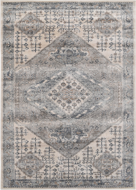 Gulvtæppe Loomery Oregon Grå-beige Polyester 290ã 200 Cm
