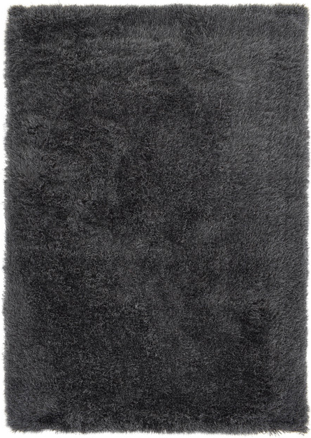 Gulvtæppe Loomery Soho Antracit Shaggy Polyester 200   290 Cm