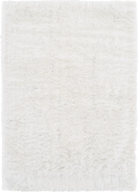Gulvtæppe Loomery Soho Hvid Langhåret Polyester 230   160 Cm