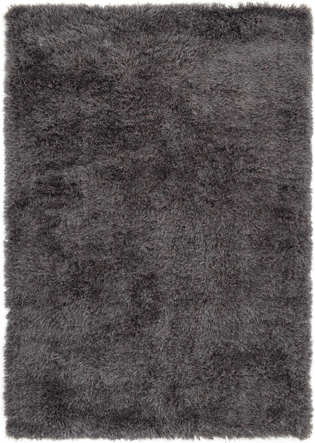 Gulvtæppe Loomery Soho Shaggy 170x120 Cm Jernfarvet Polyester