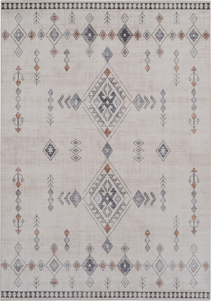 Gulvtæppe Loomery Willow 120   170 Cm Elfenben Polyester
