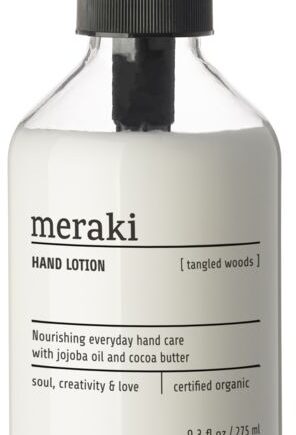 Håndlotion Meraki Tangled Woods   økologisk Håndcreme Med Aloe Vera Og Jojobaolie  Frisk Duft