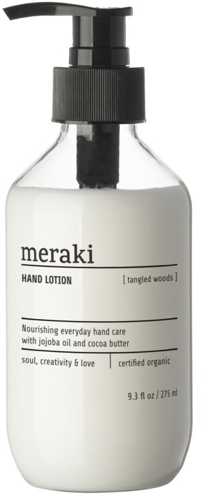 Håndlotion Meraki Tangled Woods   økologisk Håndcreme Med Aloe Vera Og Jojobaolie  Frisk Duft