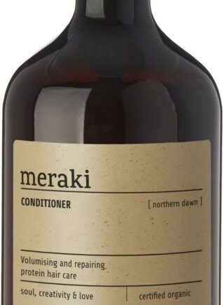 Hårbalsam Meraki Northern Dawn   økologisk Volumengivende Conditioner Med Aloe Vera   Citrusduft