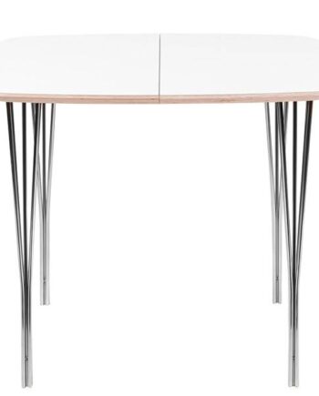 Haslev Symphony 84 Spisebord Laminat Splitben 105   105 Cm   : Erling Christensen Møbler