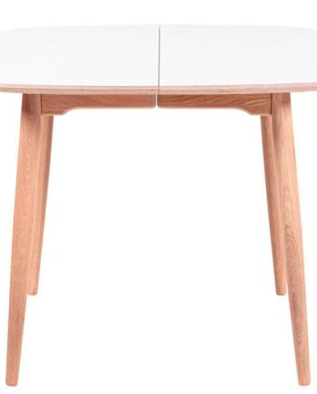 Haslev Symphony 84 Spisebord Laminat Træben 105   105 Cm   : Erling Christensen Møbler