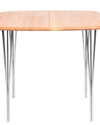 Haslev Symphony 84 Spisebord Massiv Splitben 105   105 Cm   : Erling Christensen Møbler
