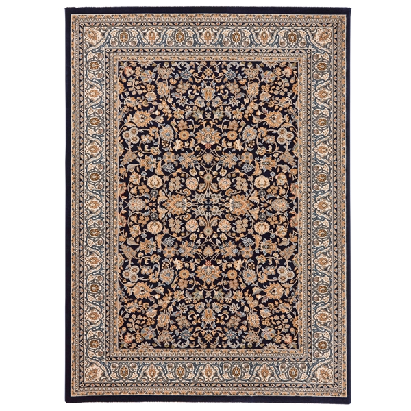 Hc Interior Rugs Maya 8746 Mørkeblå  : Erling Christensen Møbler