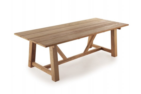 Hercules Teak Plankebord 100x246 Cm